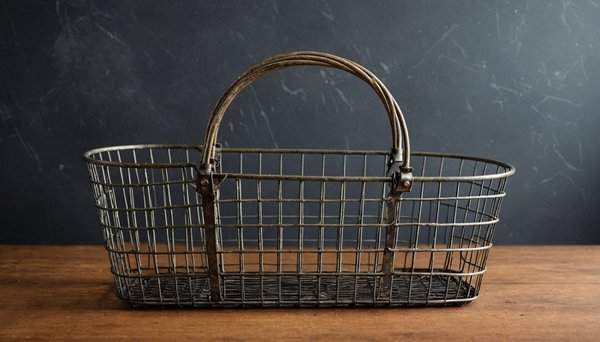 Vielseitige metallkörbe mit griffen für jeden einsatz