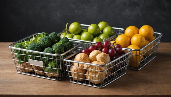 Funktionale rechteckige zinkkörbe für ihr geschäft entdecken